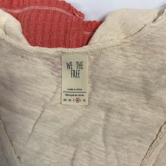 Free People Coral Sun Dial Tee (M) NWT - Picture 8 of 8